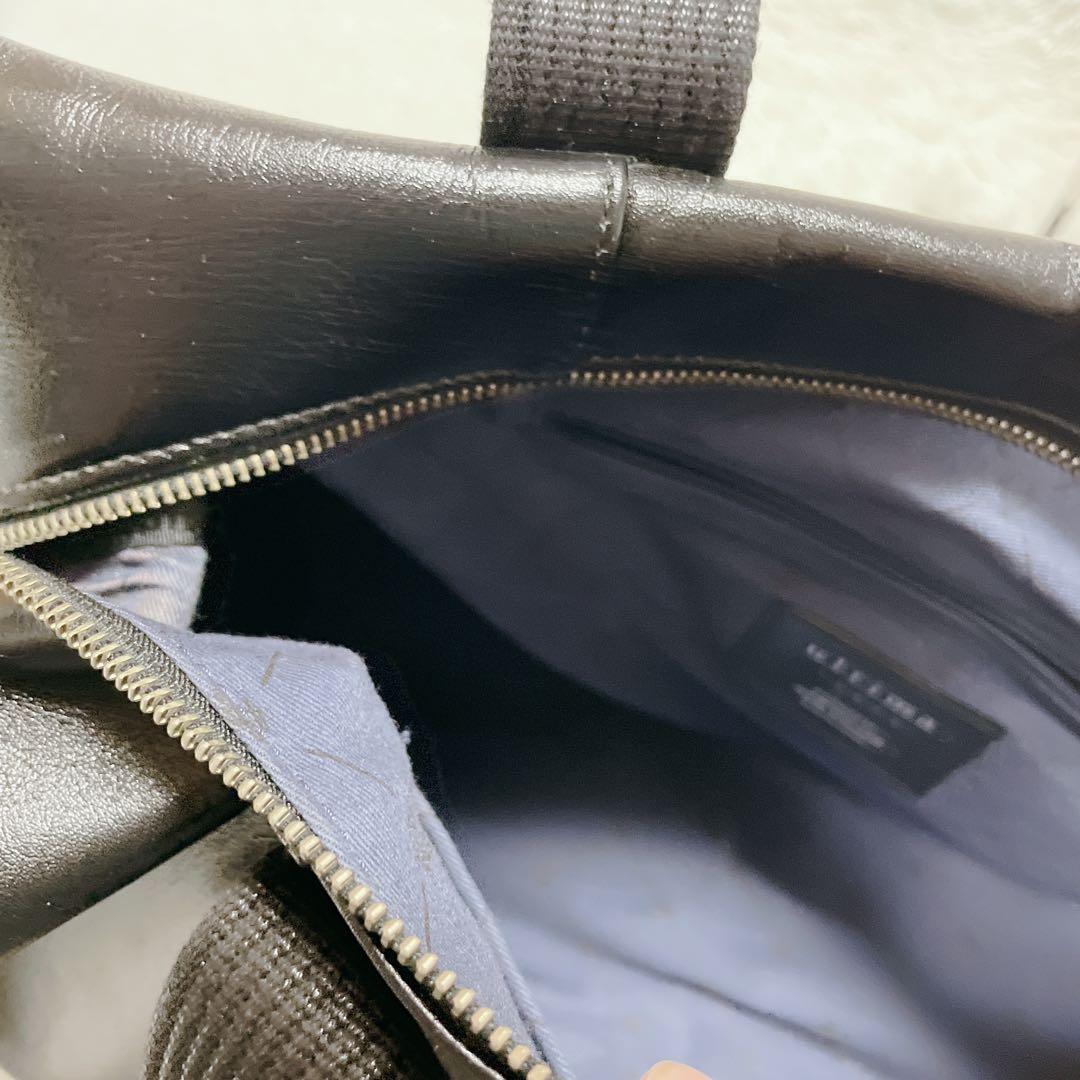 ウルティマトウキョウ× エース　ボストンバッグ　ツーウェイ　金具　ブラック