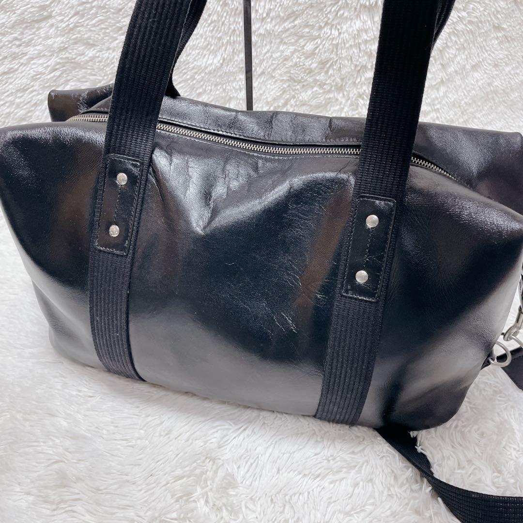 ウルティマトウキョウ× エース　ボストンバッグ　ツーウェイ　金具　ブラック