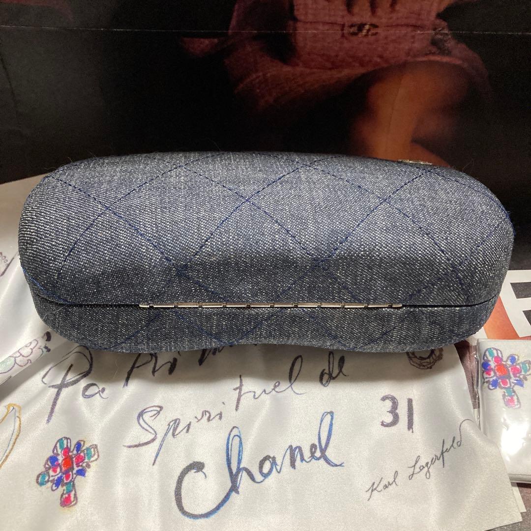 レア☆CHANEL☆デニム☆メガネケース☆クロス☆