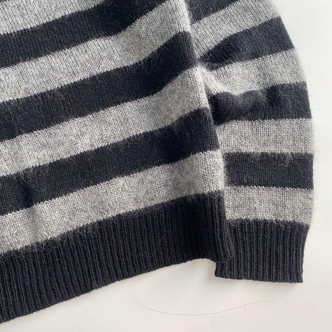 uniform experiment MOHAIR KNIT Mサイズ ボーダー