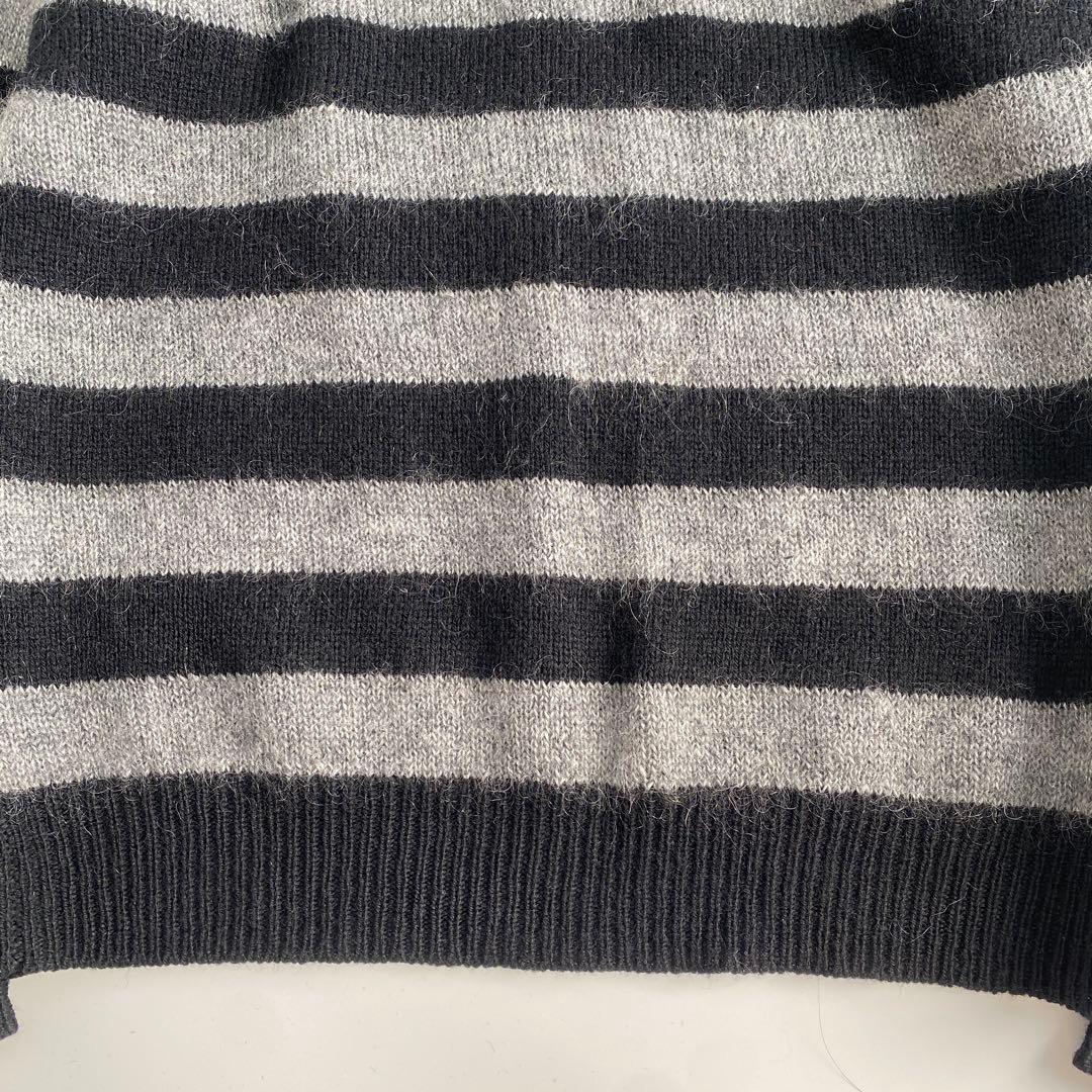 uniform experiment MOHAIR KNIT Mサイズ ボーダー