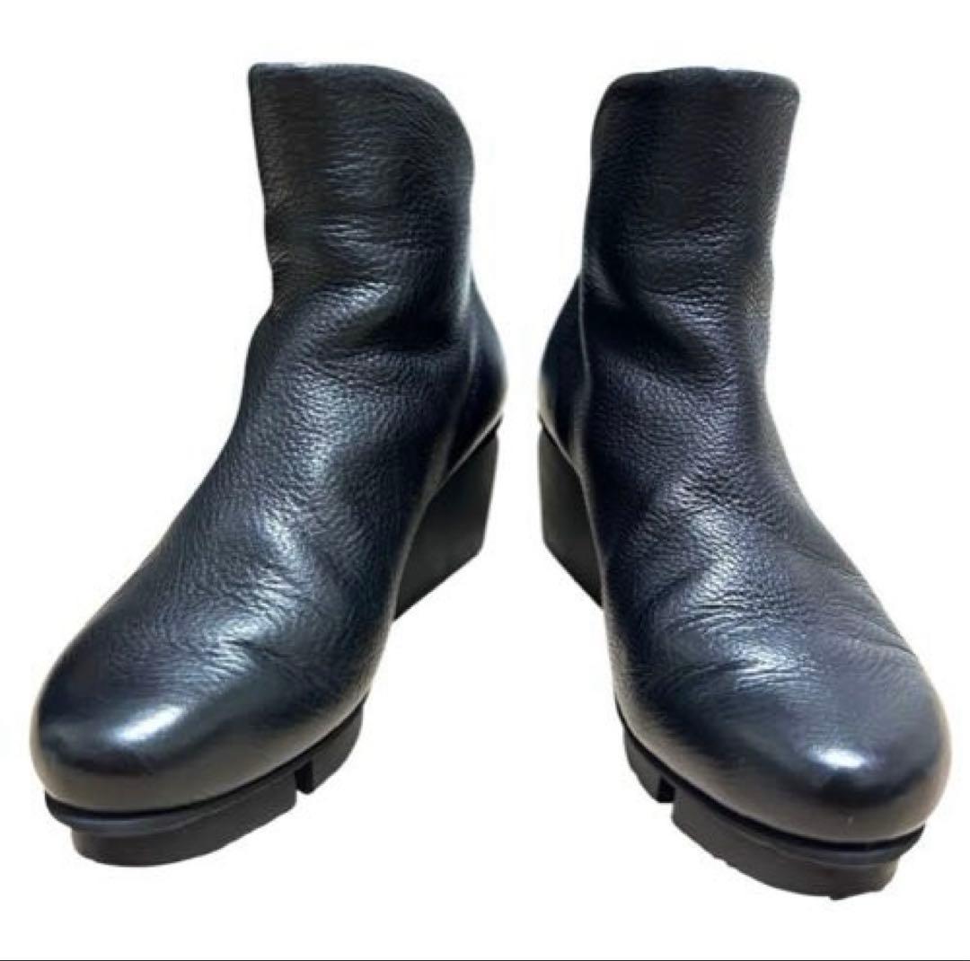 【美品】trippen SWIFT ジップ ショート ブーツ 36