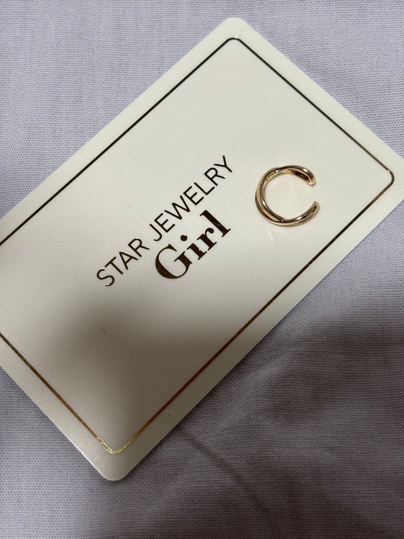 スタージュエリー　ガール　イヤーカフ　K10