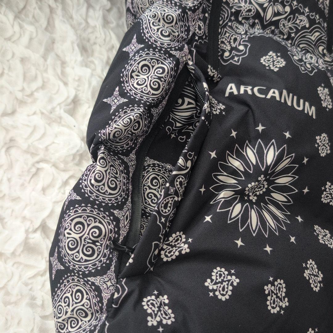 ARCANUM DESIGN AR ストレッチ マウンテンダウンジャケット