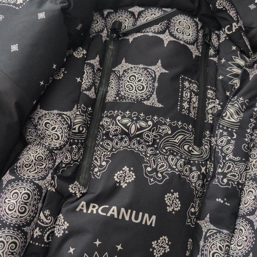 ARCANUM DESIGN AR ストレッチ マウンテンダウンジャケット