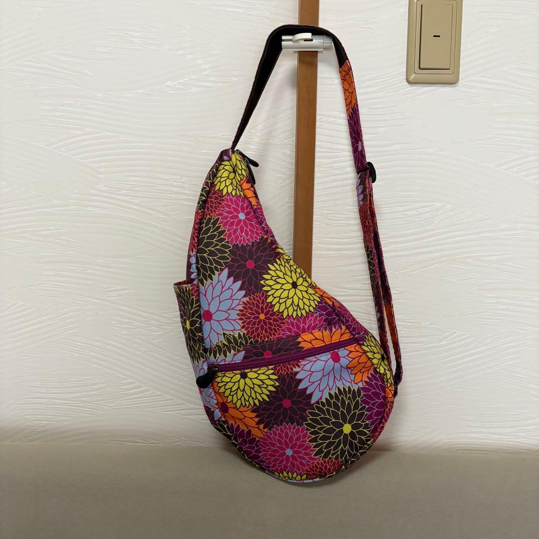 美品　ヘルシー バックバッグ Sサイズ マルチカラー