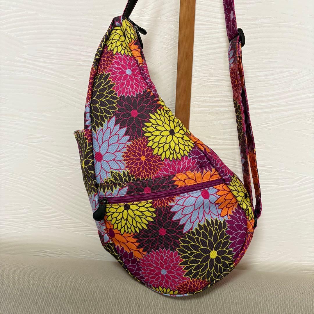 美品　ヘルシー バックバッグ Sサイズ マルチカラー