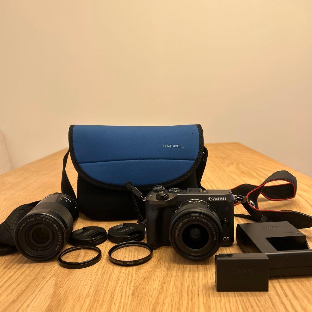 Canon EOS M6 ブラック　ミラーレス一眼