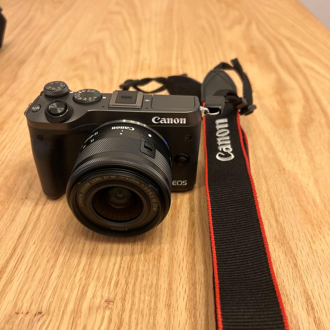Canon EOS M6 ブラック　ミラーレス一眼