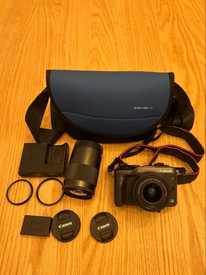 Canon EOS M6 ブラック　ミラーレス一眼