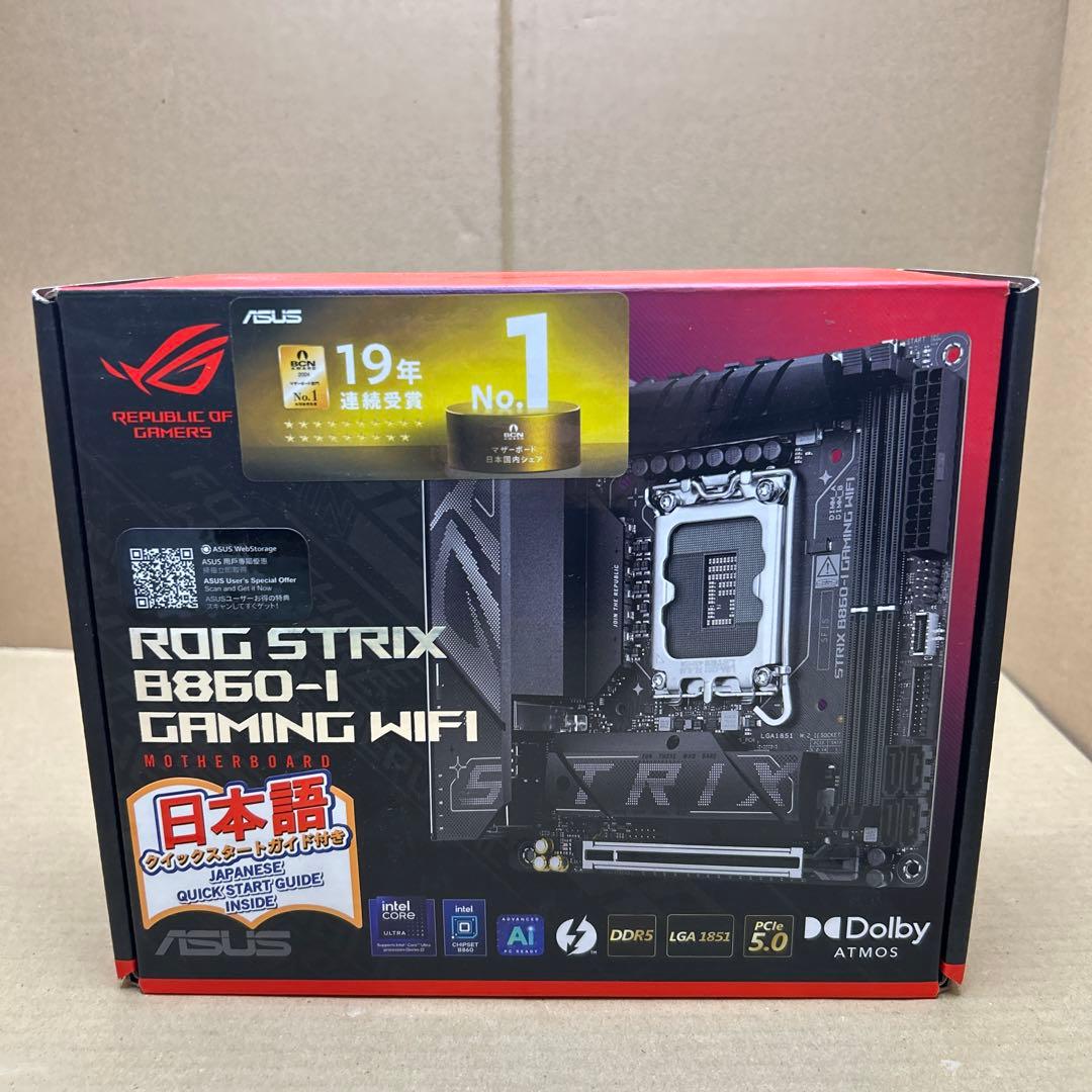 マザーボード ASUS ROG STRIX B860-I GAMING WIFI