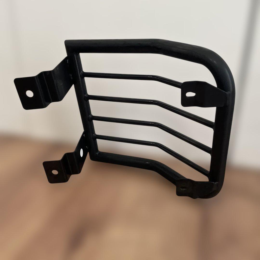 デリカ D:5 前期 Kaddis テールレンズガード 左右セット ブラック