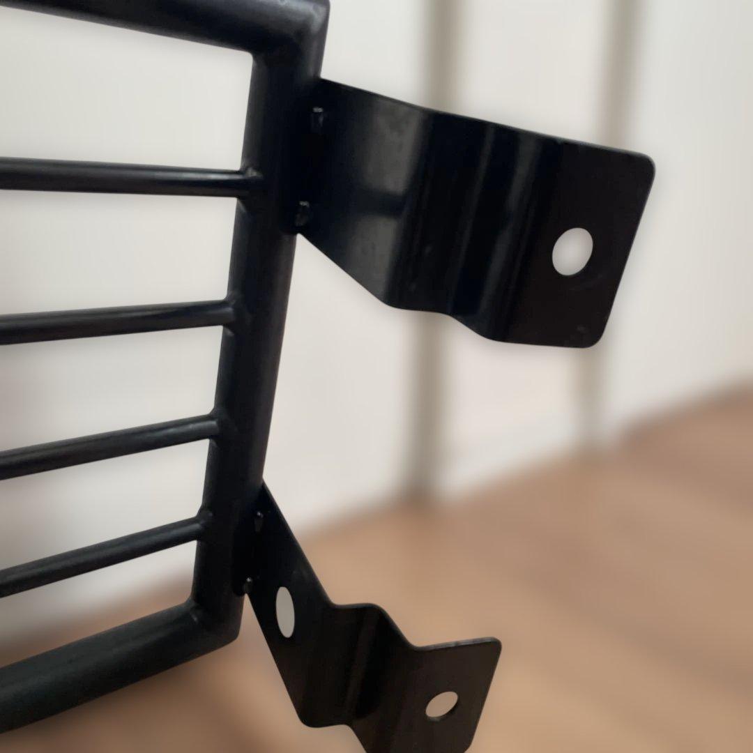 デリカ D:5 前期 Kaddis テールレンズガード 左右セット ブラック