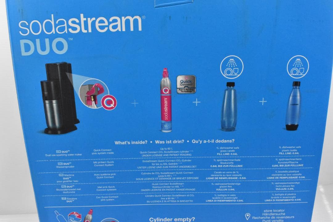 A688【新品】SSM1106 ソーダストリーム デュオ ブラック