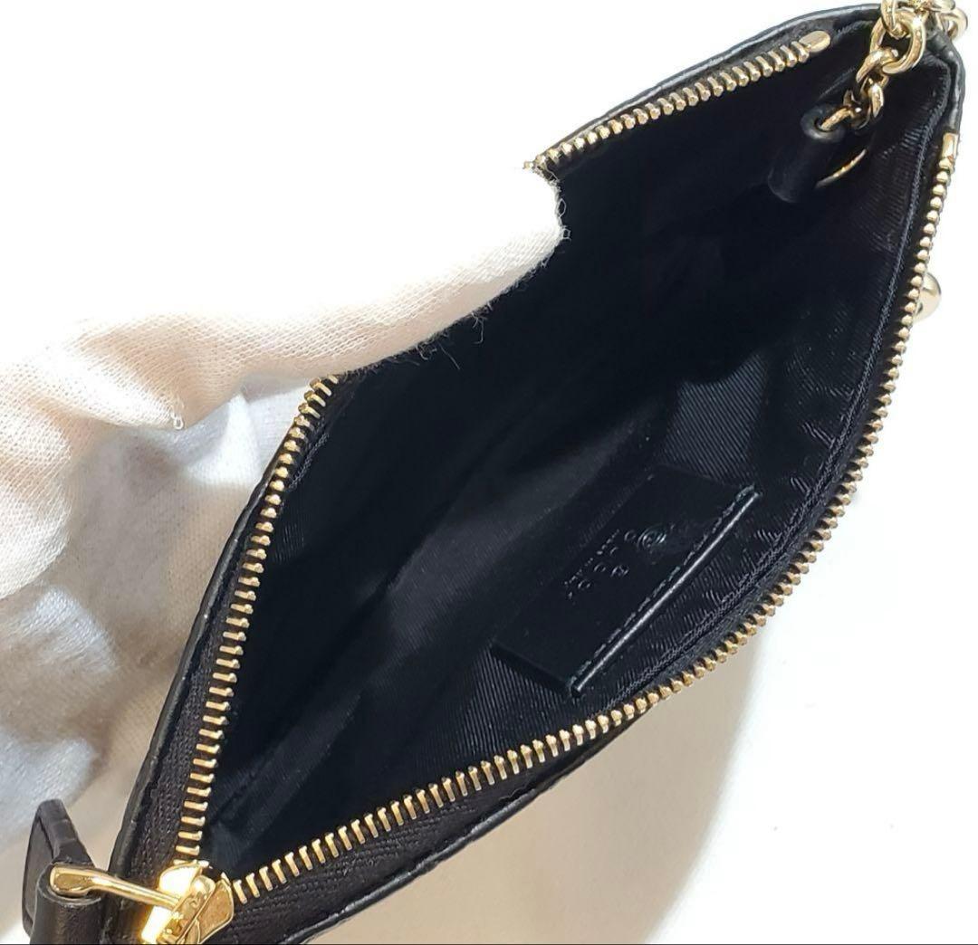 最終！早いもの勝ち美品　GUCCI キーリング付き  カードケース 財布