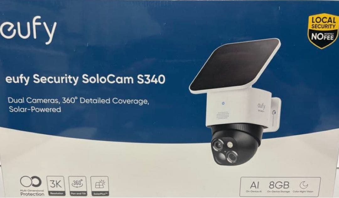 Anker■新品未開封 eufy SoloCam S340防犯カメラ