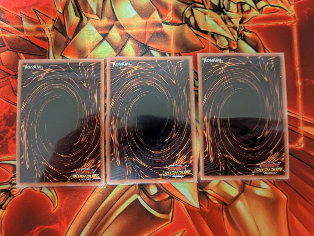 遊戯王ラッシュデュエル 焔魔 オーバーラッシュ シークレット デッキパーツ