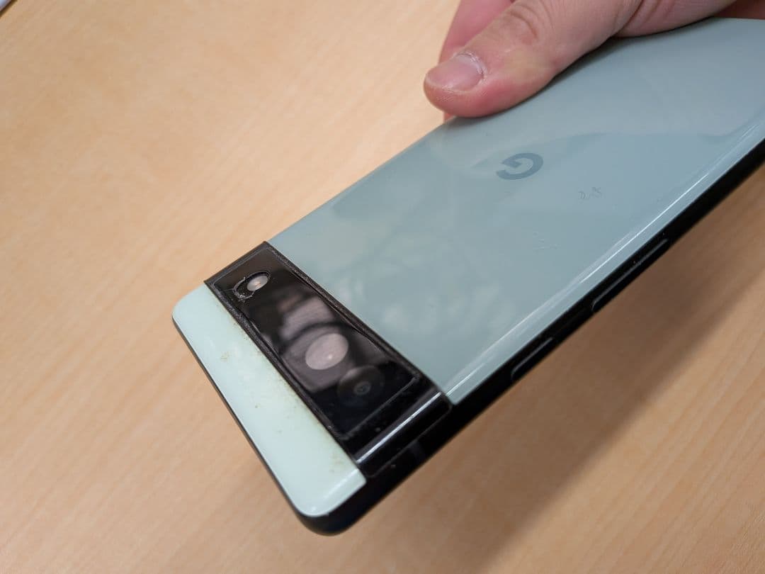 Google Pixel 6a 128GB Sage(SIMフリー) カバー付き