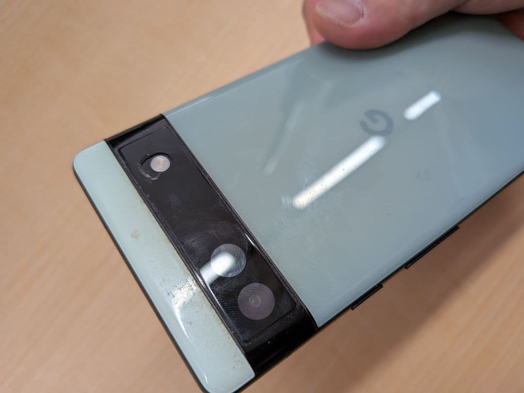 Google Pixel 6a 128GB Sage(SIMフリー) カバー付き