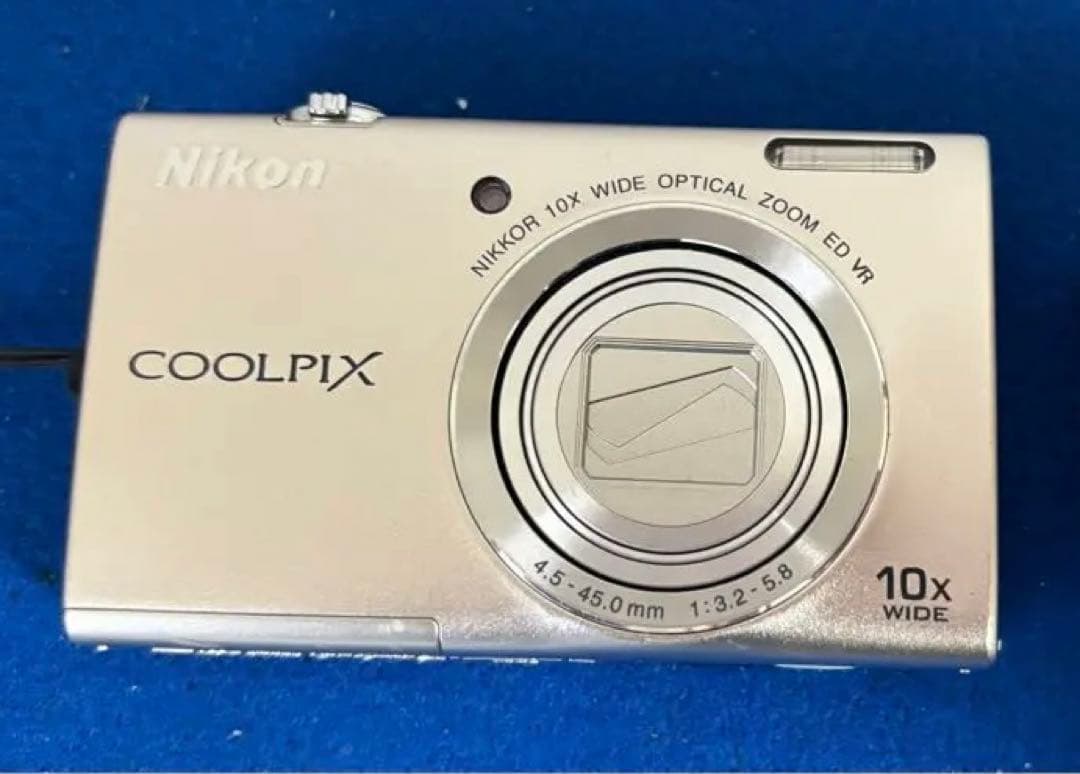 Nikon COOLPIX S6200 シルバー 10倍光学ズーム