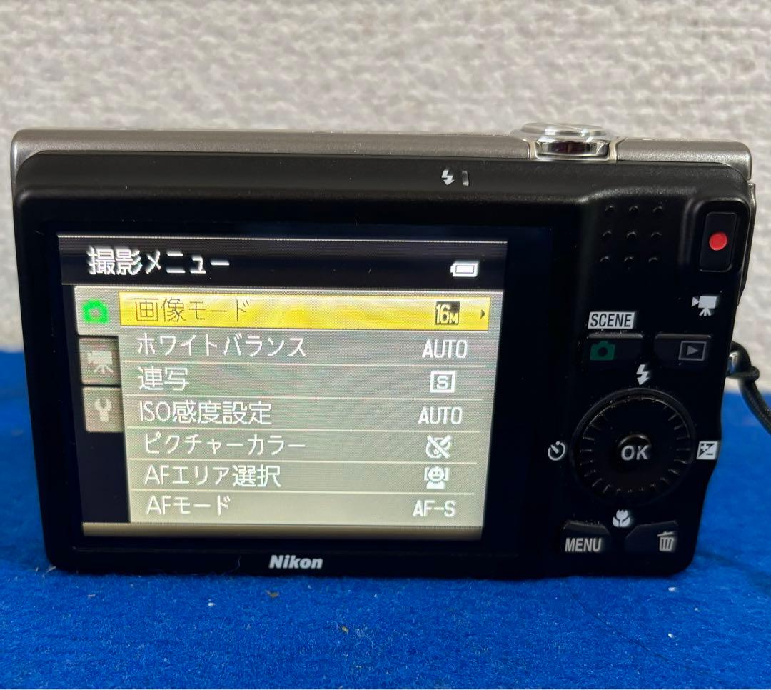 Nikon COOLPIX S6200 シルバー 10倍光学ズーム