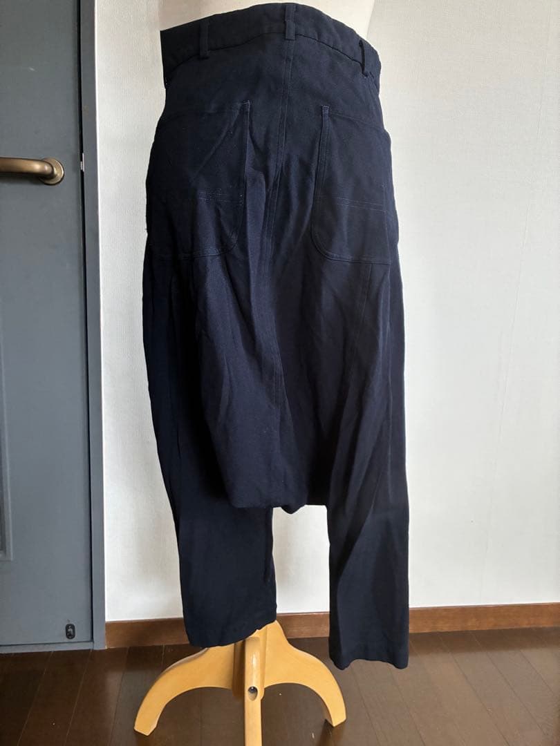 コムデギャルソン・コムデギャルソン　ポリエステル縮絨　サルエル