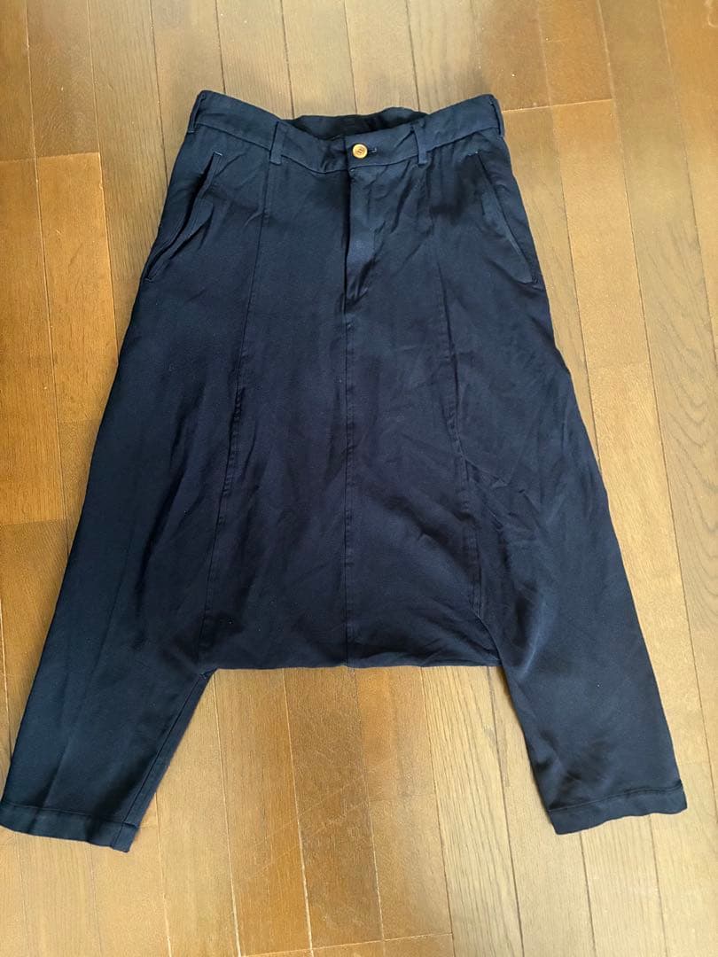 コムデギャルソン・コムデギャルソン　ポリエステル縮絨　サルエル