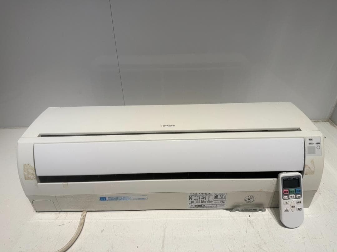 317　HITACHI　2012年製エアコン　14～16畳用　整備済み