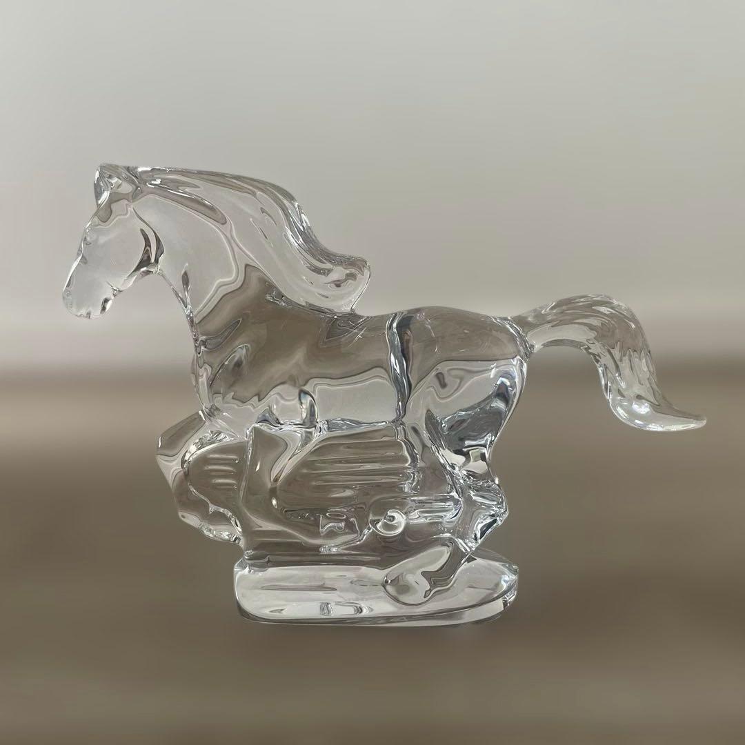 バカラ　クリスタル　干支 馬　2026