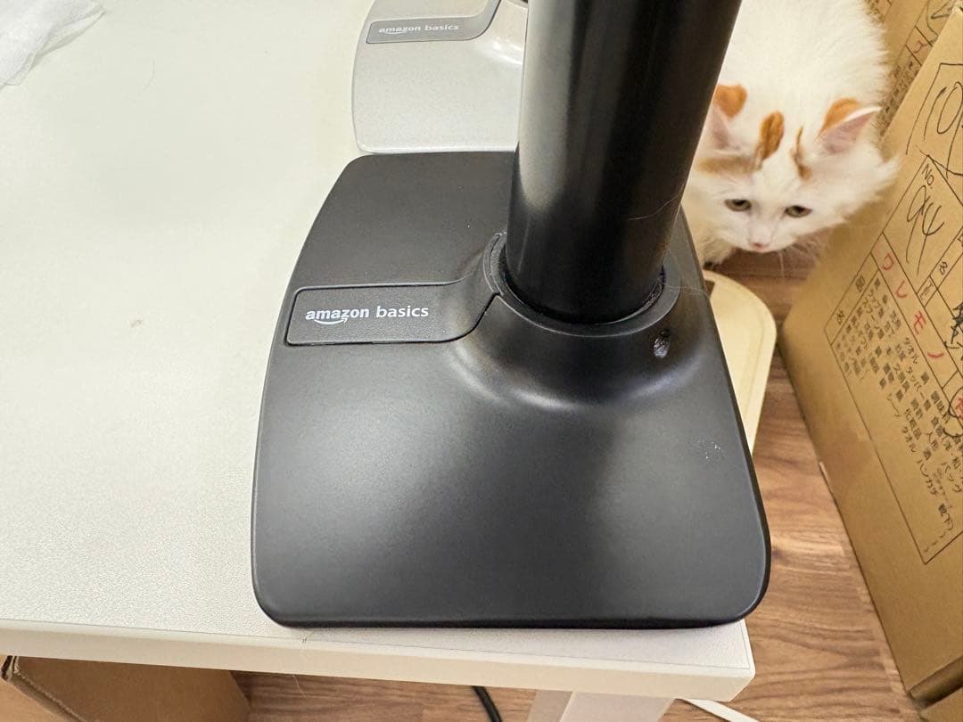 Amazonベーシック モニターアーム シングル エルゴトロンOEM ブラック