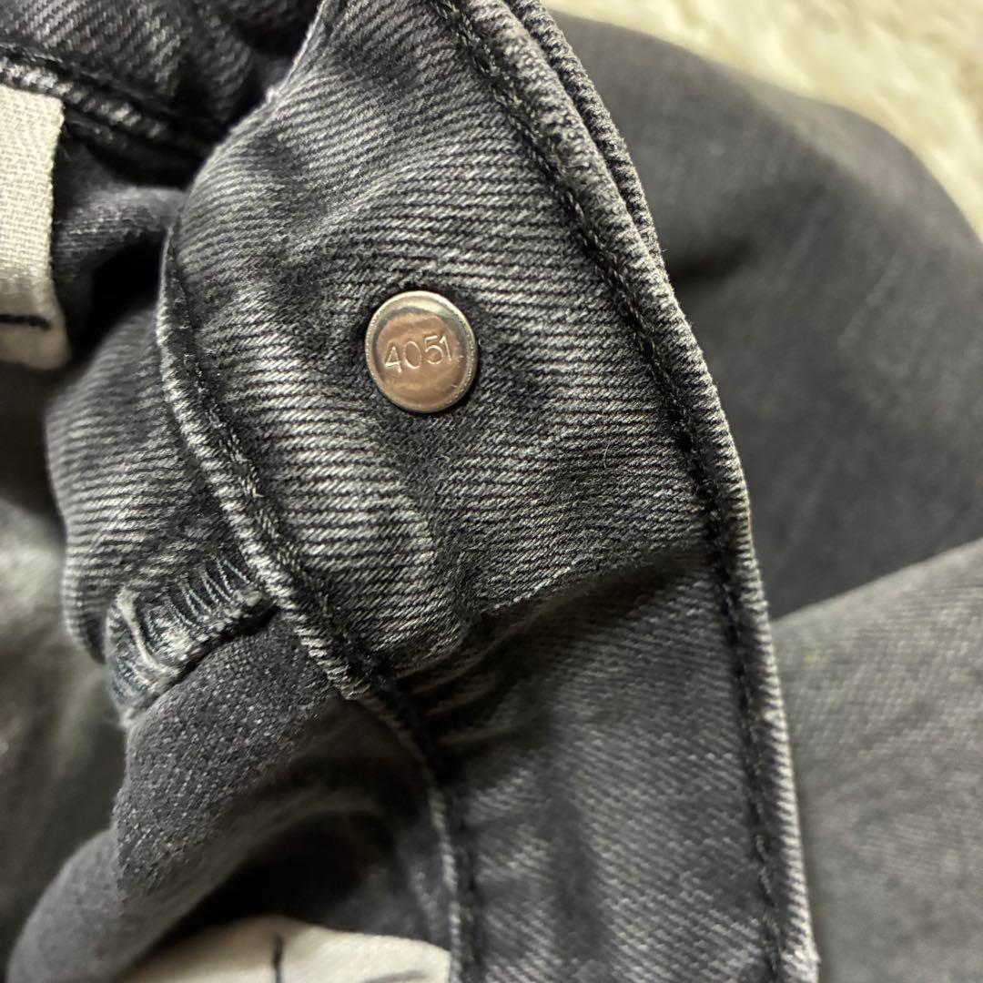 コロンビア製 levi's ブラックデニム リーバイス 569【W33 L30】