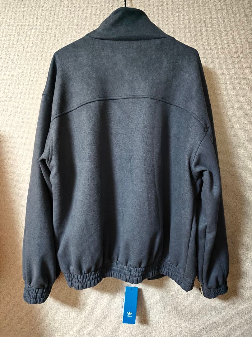 k*9様 中国限定 アディダス 蛇年トラック スエード ジャケット ダークグレー