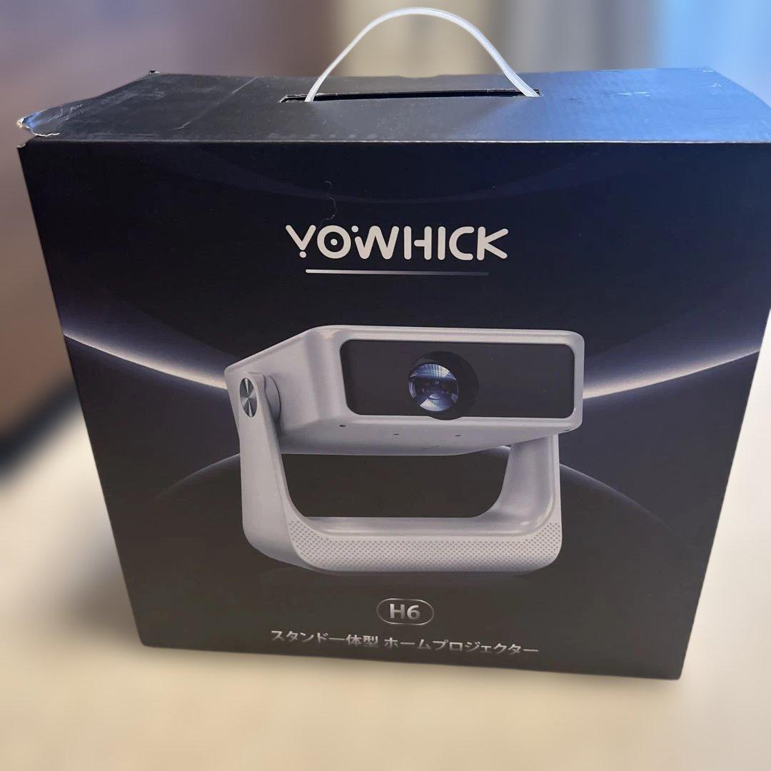 YOWHICK プロジェクター 4K　ホワイト