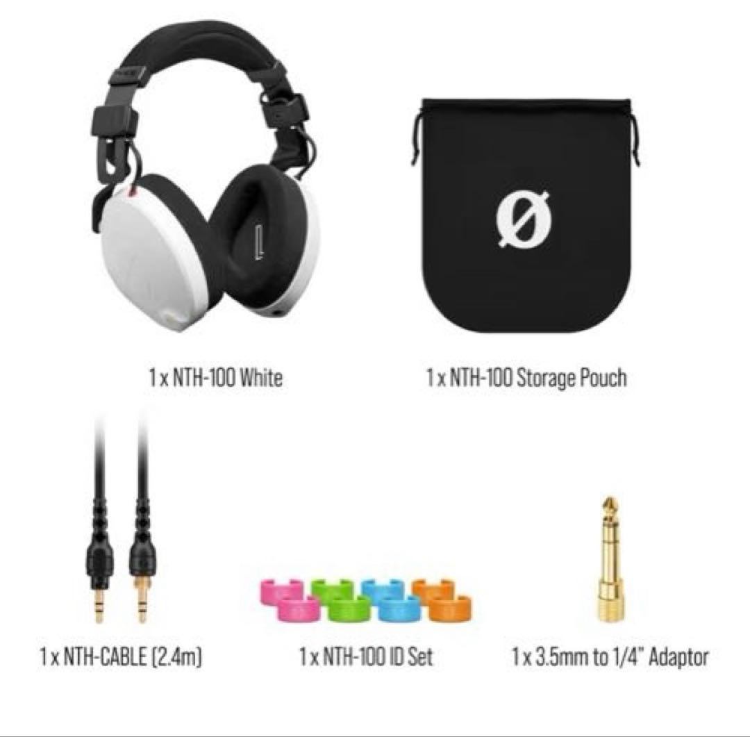 新品　RODE NTH-100 ホワイト 有線ヘッドホン
