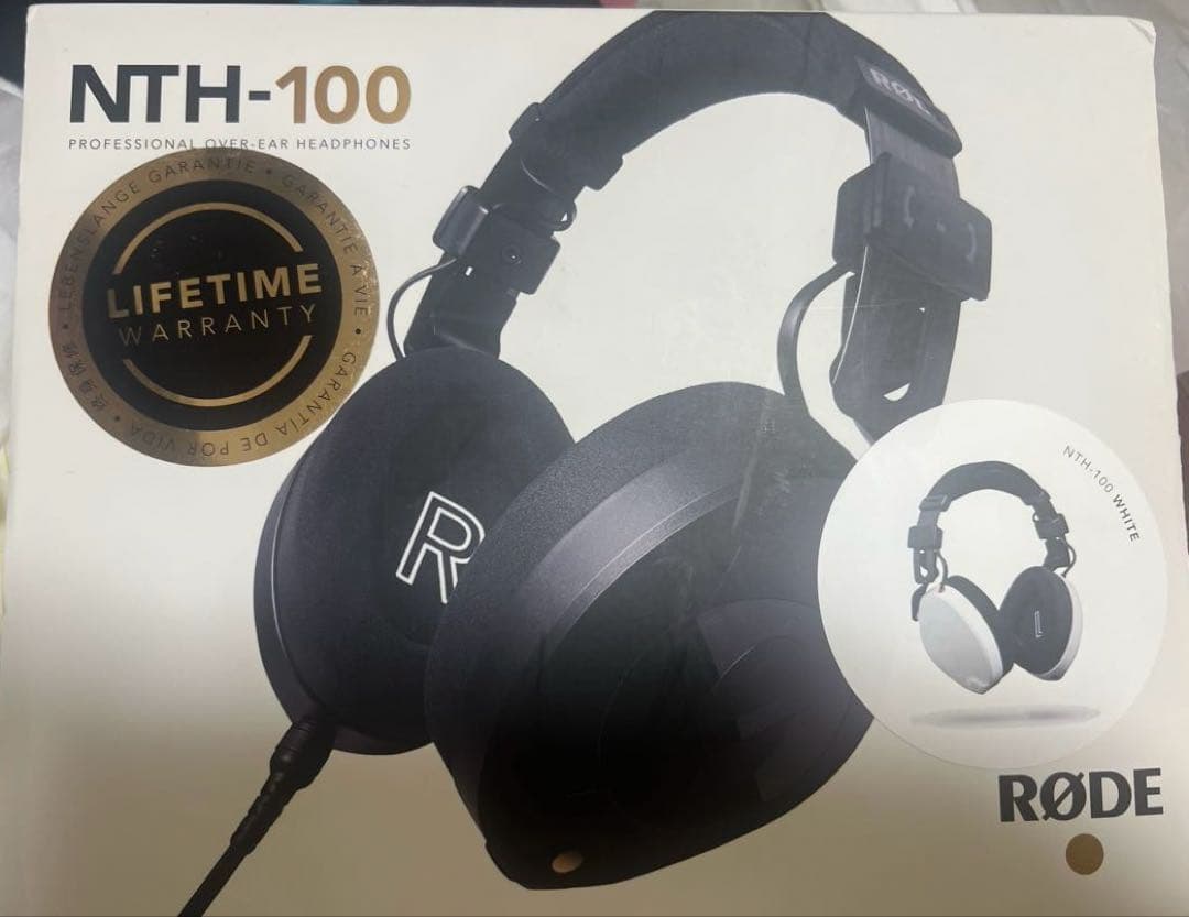 新品　RODE NTH-100 ホワイト 有線ヘッドホン