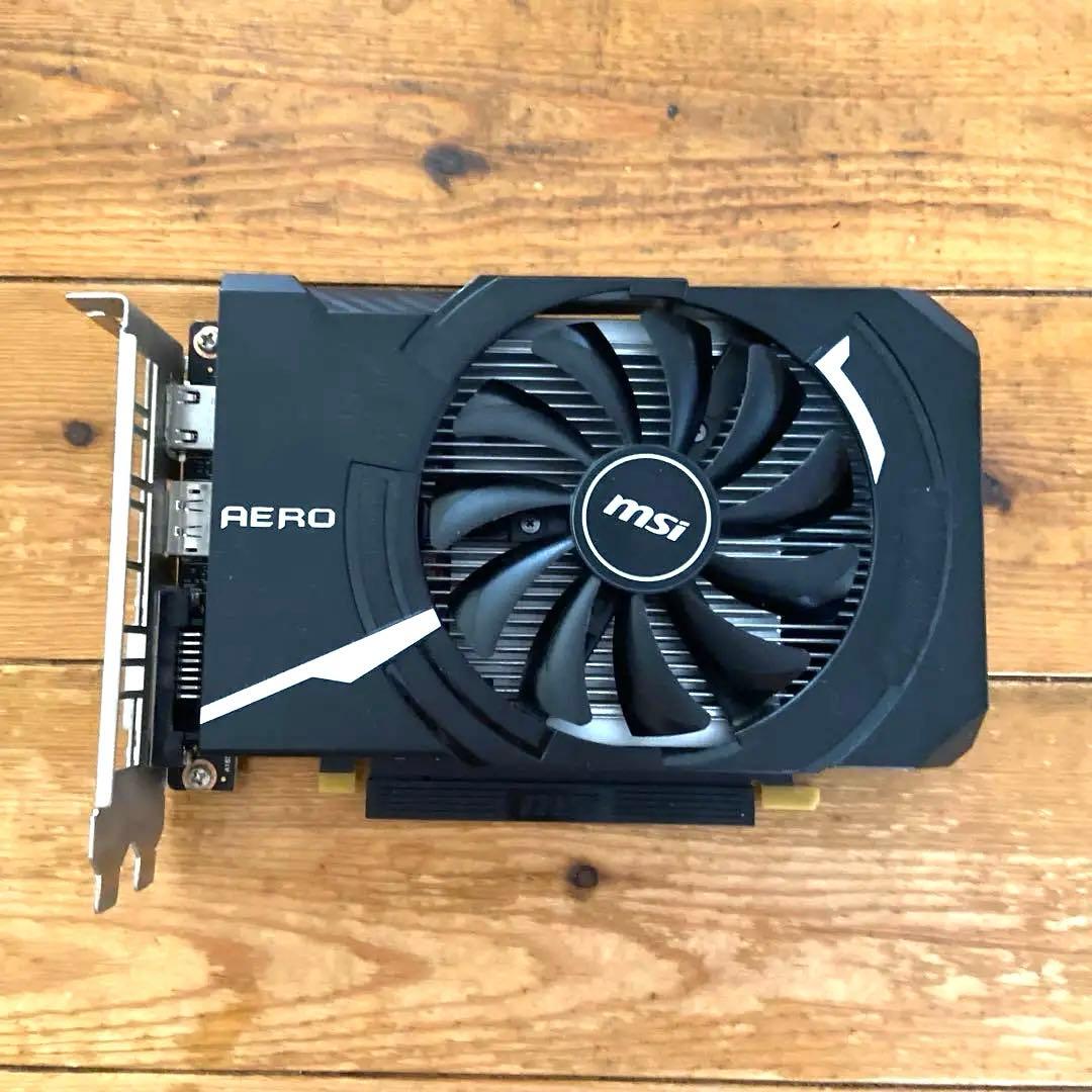グラフィックボード・グラボ・ビデオカード MSI AERO ITX GEFORCE GTX 1650 4G OCV1