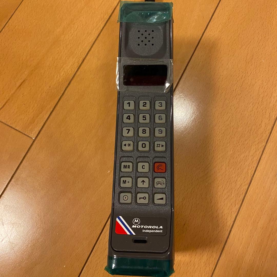 【箱付き・美品】Motorola ブリックフォン【1992年モデル】