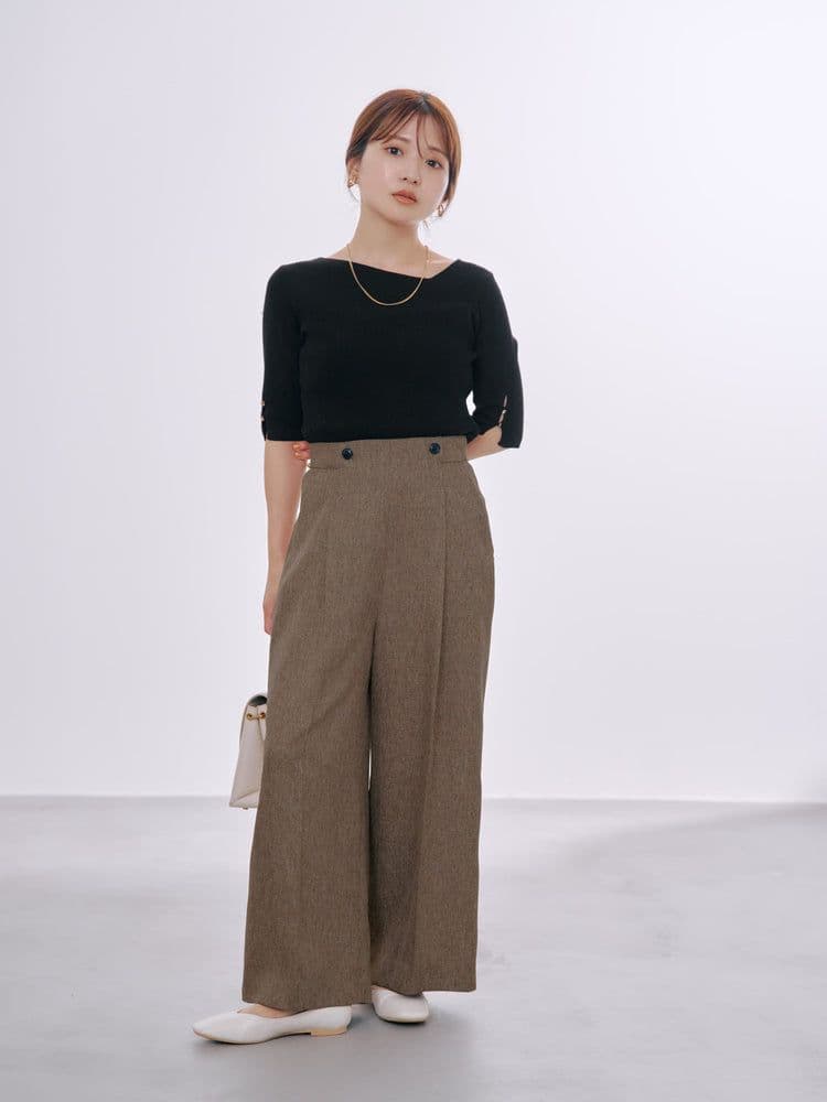 ツイードマリンパンツ　COHINA