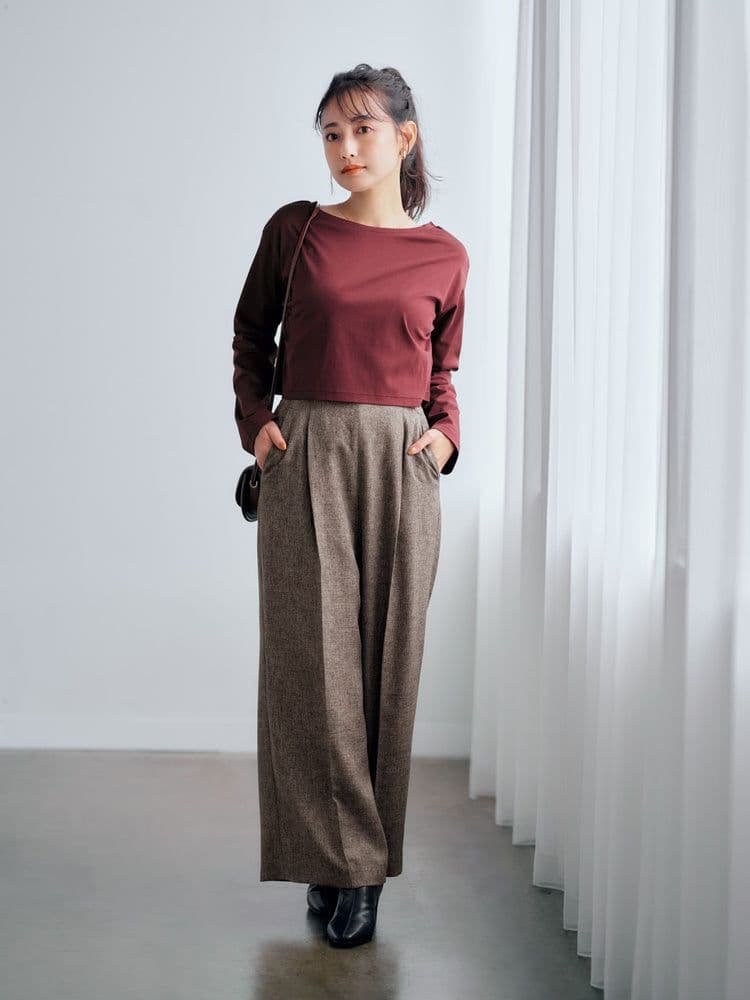 ツイードマリンパンツ　COHINA