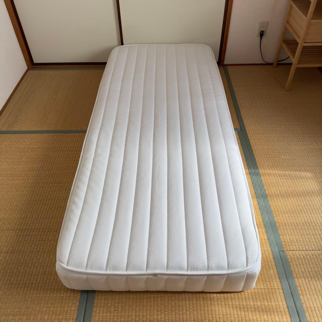 無印 ポケットコイルマットレス スモール｜発送無料・引き取り歓迎