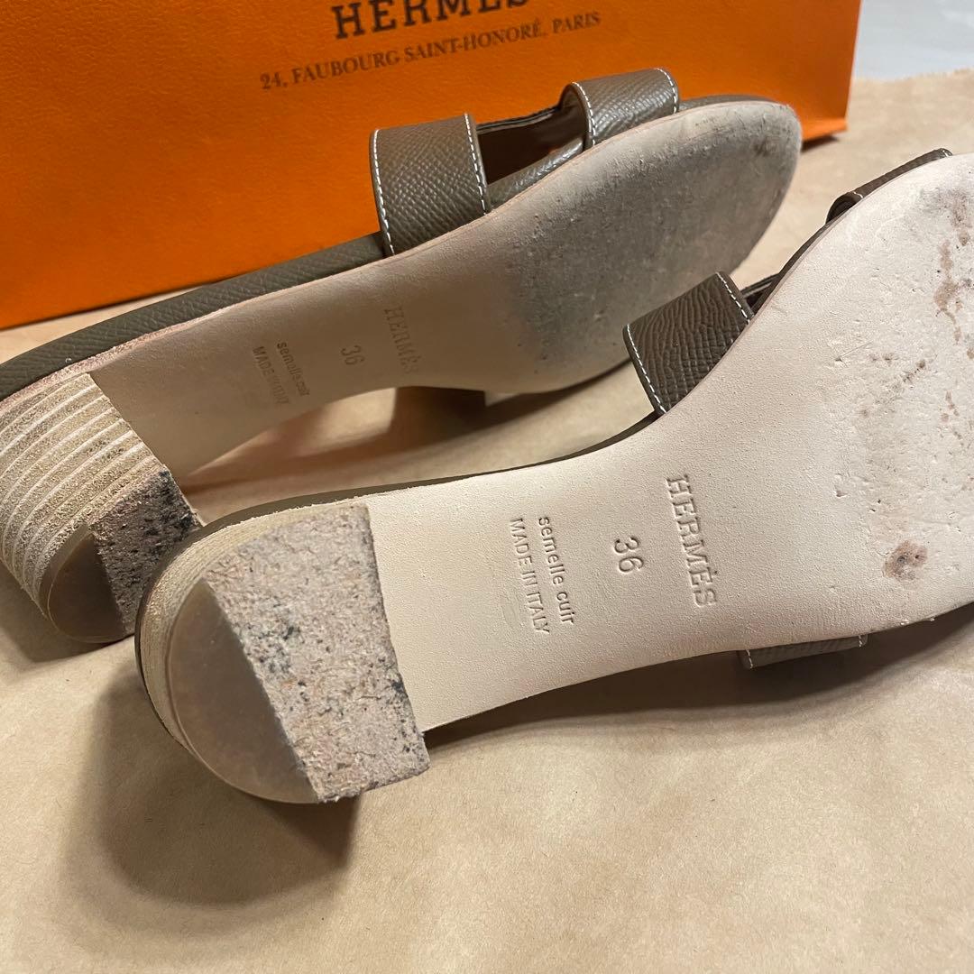 HERMES エルメスオアジス　エトゥープ　36