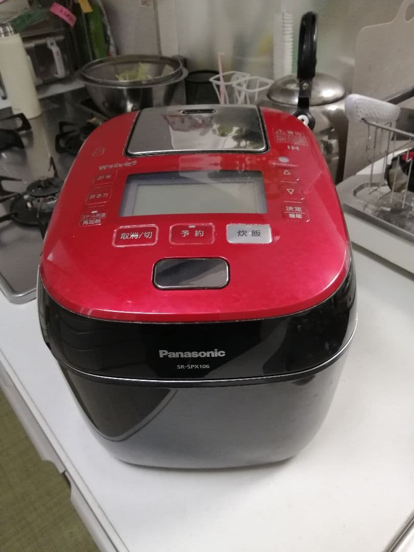 パナソニックスチーム＆可変圧力IHジャー炊飯器Wおどり炊きSR-SPX106