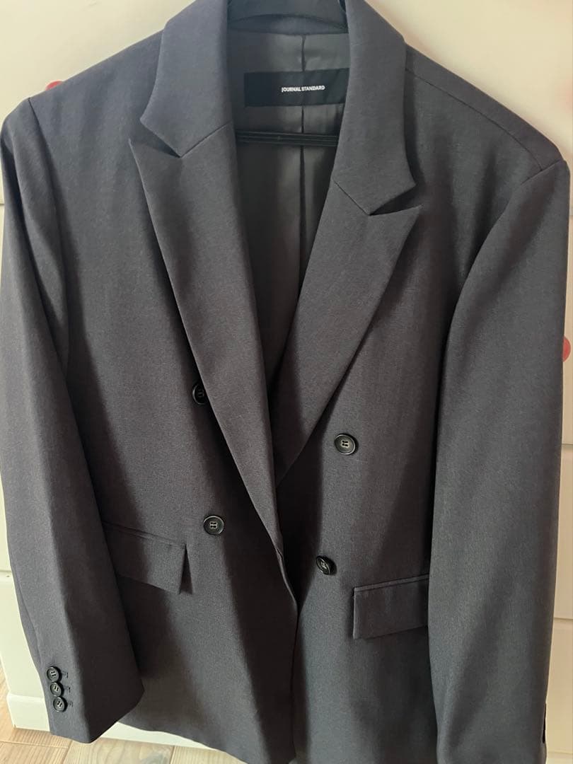 ジャーナルスタンダード ウールライクストレッチジャケット 36 チャコールグレー