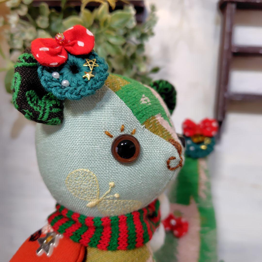 ミナペルホネン＊ハンドメイド＊ぬいぐるみ＊テディベア＊73