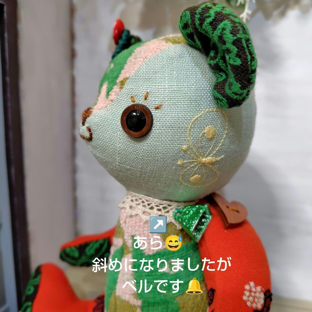 ミナペルホネン＊ハンドメイド＊ぬいぐるみ＊テディベア＊73