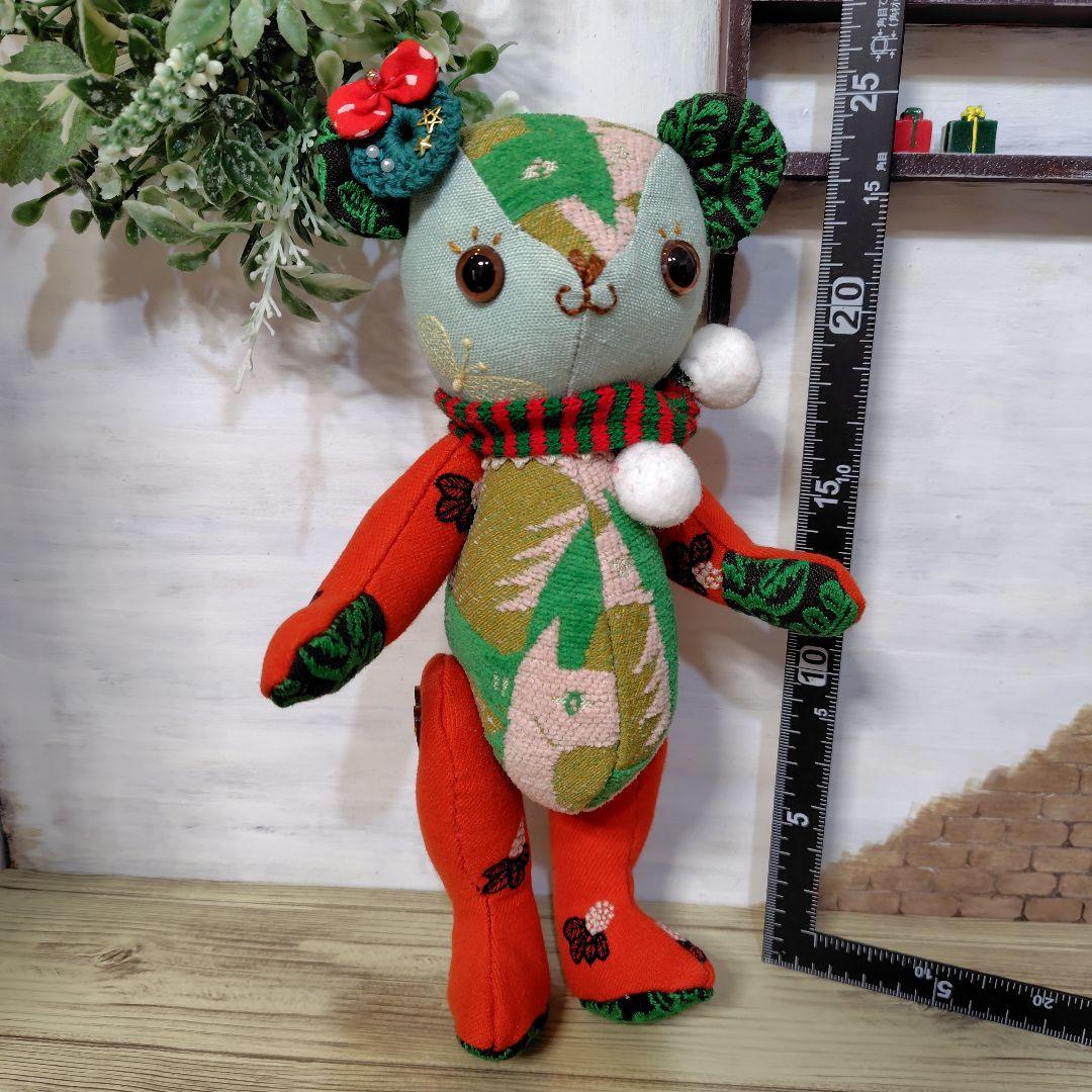 ミナペルホネン＊ハンドメイド＊ぬいぐるみ＊テディベア＊73