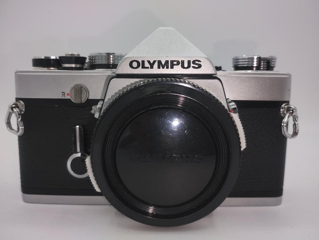 【完動品 良品】OLYMPUS OM-1 一眼レフカメラ シルバー 動作確認済み
