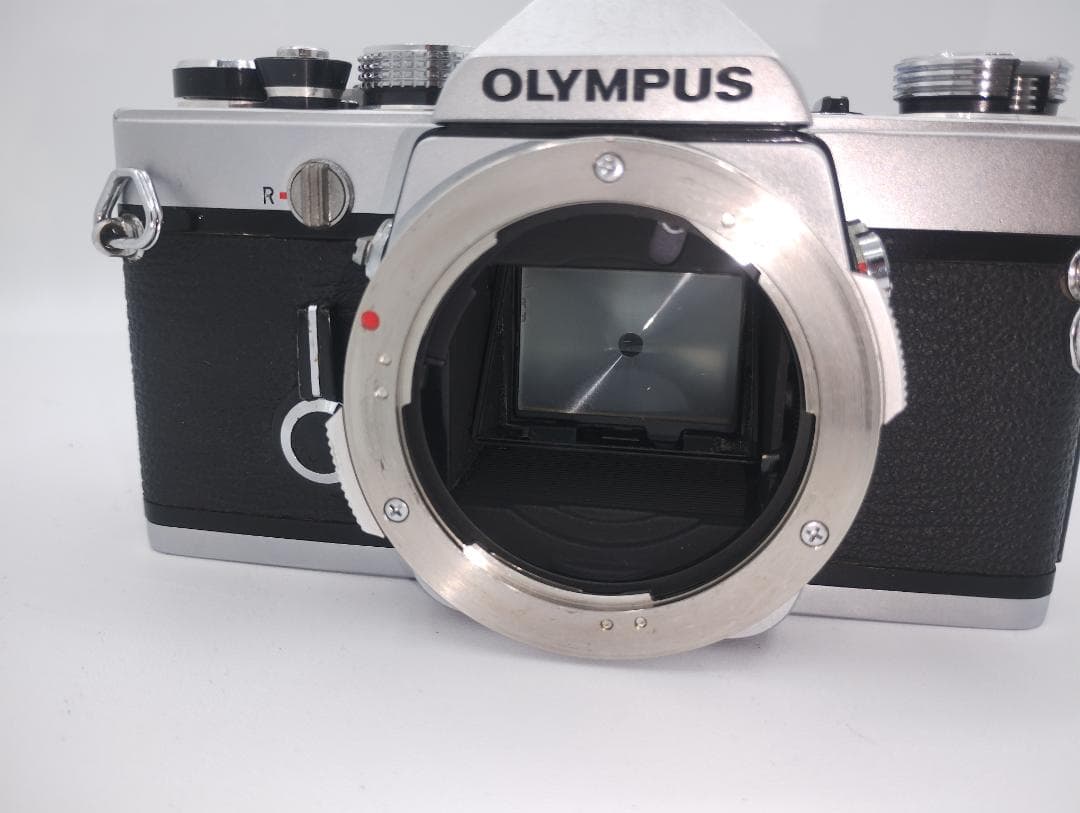 【完動品 良品】OLYMPUS OM-1 一眼レフカメラ シルバー 動作確認済み