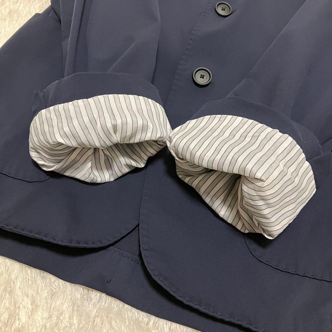 極美品✨ ヒューゴボス テーラードジャケット　4WAYストレッチ 現行タグ 48