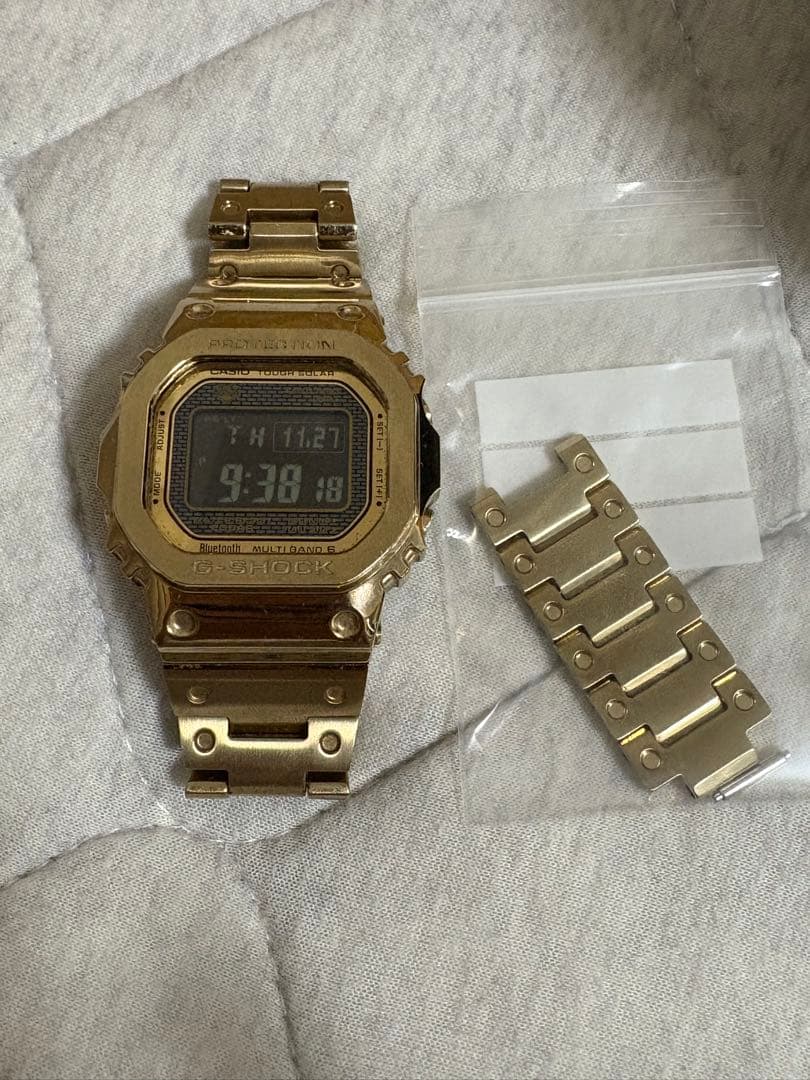 G-SHOCK GMW-B5000GD-9JF フルメタルゴールド